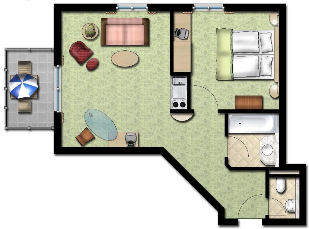 Castello Apartments Luneburg Room photo